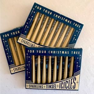 Anthropologie Sparkling Tinsel Icicles